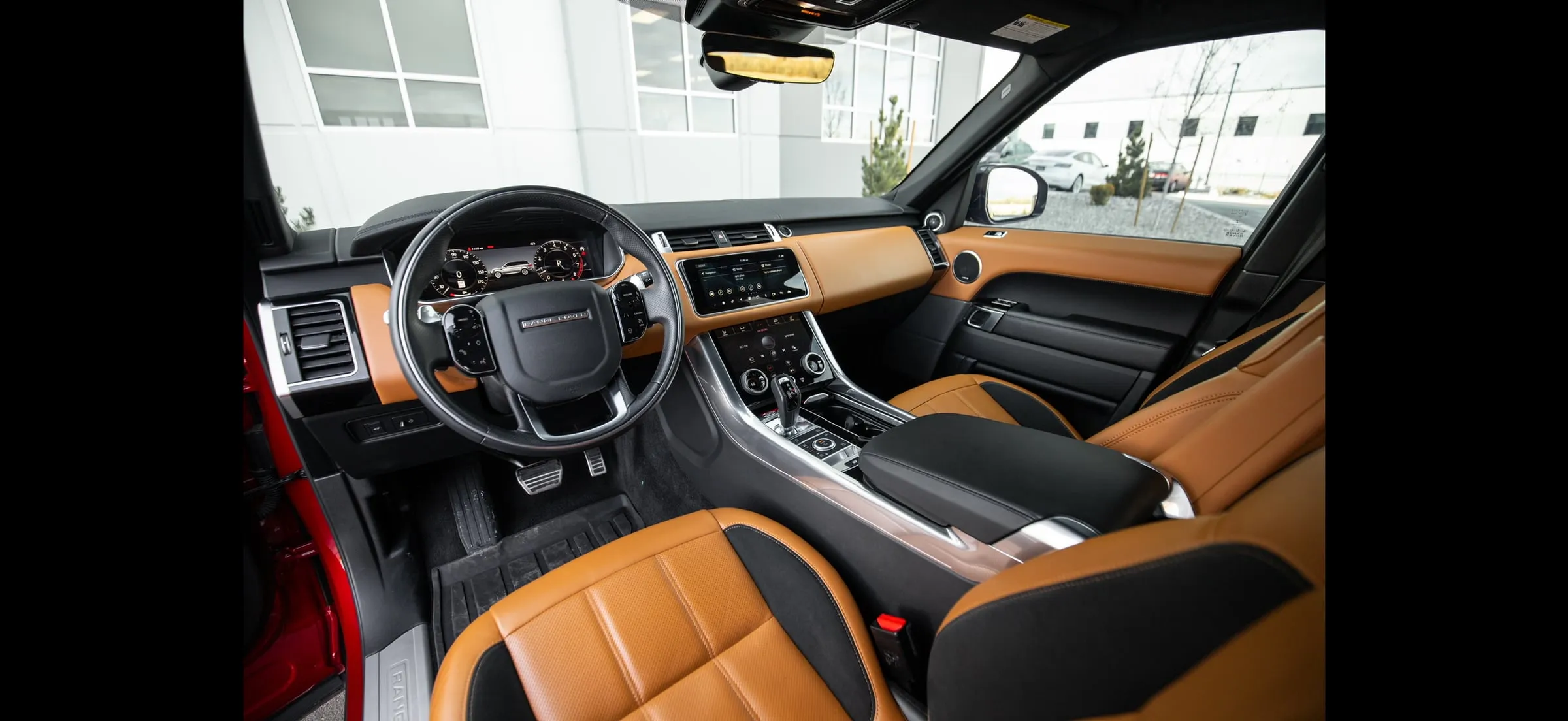Red 2020 Land Rover Range Rover Sport