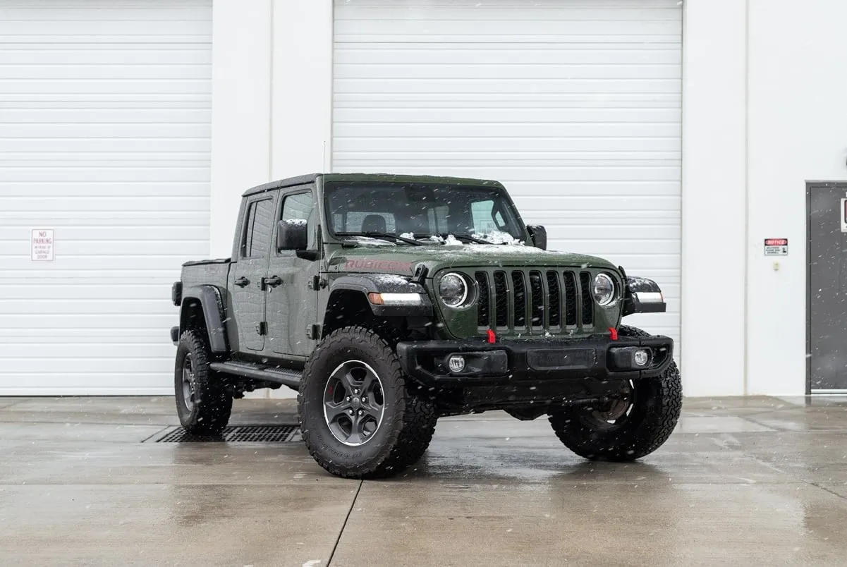 Jeep Gladiator Rubicon in green, photo 2